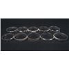Image 1 : 11004 - SET OF 10 SILVER RINGS MARKED .925