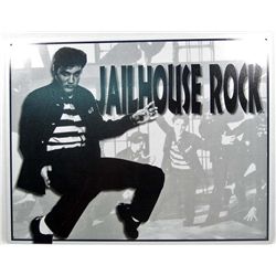 9888 - JAIL HOUSE ROCK ELVIS PRESLEY THE KING OF ROCK & ROLL FUNNY METAL SIGN