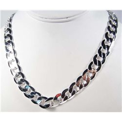10650 - SILVER CHAIN NECKLACE MARKED .925