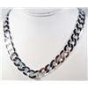 Image 1 : 10650 - SILVER CHAIN NECKLACE MARKED .925