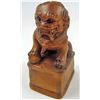 Image 1 : 11151 - BOXWOOD LION NETSUKE