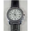 Image 1 : 11267 - MEN'S ANALOG WRIST WATCH W/ LEATHER BAND - FACE MARKED XINKAI