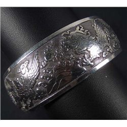 10385 - TIBETAN SILVER LUCKY TOTEM BRACELET