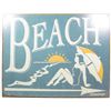 Image 1 : 9856 - BEACH METAL SIGN