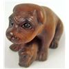 Image 1 : 11162 - BOXWOOD DOG MOM & PUPPY NETSUKE