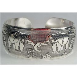 11234 - TIBETAN SILVER LUCKY TOTEM BRACELET