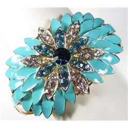 7662 - SWAROVSKI CRYSTAL SUNFLOWER BRACELET
