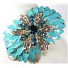 Image 1 : 7662 - SWAROVSKI CRYSTAL SUNFLOWER BRACELET
