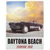 Image 1 : 10064 - DAYTONA BEACH FLORIDA METAL SIGN