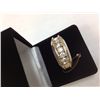 Image 2 : 1 1/4 CARAT DIAMOND MENS RING, 14K HEAVY GOLD