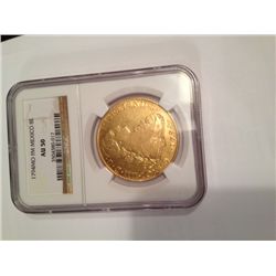 1794MO Spanish Mexico Gold 8 Escudo Large Coin NGC AU-50