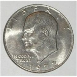 1972-D EISENHOWER "IKE" DOLLAR *RARE MS HIGH GRADE*!! DOLLAR CAME OUT OF SAFE!!