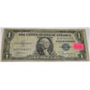 Image 1 : 1935 SERIES A SILVER CERTIFICATE $1 BILL SERIAL # W26756827C *NICE VERY EARLY U.S. BILL*!!