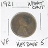 Image 1 : 1921 WHEAT CENT RED BOOK VALUE IS $5.00+ *RARE KEY DATE VERY FINE GRADE*!! PENNY CAME OUT OF SAFE!!