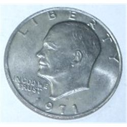 1971-D EISENHOWER "IKE" DOLLAR *RARE MINT STATE MS HIGH GRADE*!! DOLLAR CAME OUT OF SAFE!!