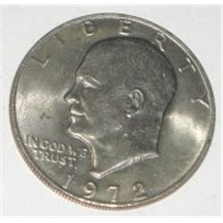 1972 EISENHOWER "IKE" DOLLAR *RARE AU HIGH GRADE*!! DOLLAR CAME OUT OF SAFE!!