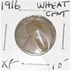 1916 LINCOLN WHEAT PENNY RED BOOK VALUE IS $10.00+ *RARE EXTRA FINE GRADE*!!