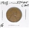 Image 1 : 1918 LINCOLN WHEAT CENT *RARE EARLY EXTRA FINE HIGH GRADE*!! PENNY CAME OUT OF SAFE!!
