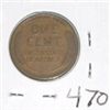 Image 2 : 1923 LINCOLN WHEAT CENT *RARE EARLY VERY FINE GRADE*!! PENNY CAME OUT OF SAFE!!