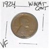 Image 1 : 1924 LINCOLN WHEAT CENT *RARE EARLY VERY FINE GRADE*!! PENNY CAME OUT OF SAFE!!
