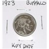 Image 1 : 1923 BUFFALO NICKEL *RARE EARLY KEY DATE*!! NICKEL CAME OUT OF SAFE!!