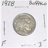 Image 1 : 1928 BUFFALO NICKEL RED BOOK VALUE IS $3.00+ *RARE EARLY FINE GRADE*!! NICKEL CAME OUT OF SAFE!!