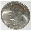 Image 1 : 1971-D EISENHOWER "IKE" DOLLAR *RARE MINT STATE MS HIGH GRADE*!! DOLLAR CAME OUT OF SAFE!!