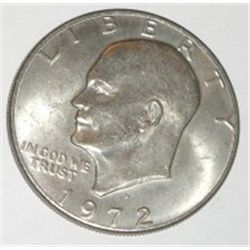 1972-D EISENHOWER "IKE" DOLLAR *RARE MINT STATE MS HIGH GRADE*!! DOLLAR CAME OUT OF SAFE!!