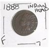 Image 1 : 1888 INDIAN HEAD CENT RED BOOK VALUE IS $7.00+ *RARE EARLY FINE GRADE*!! PENNY CAME OUT OF SAFE!!