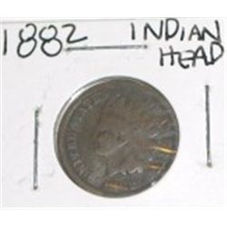 1882 INDIAN HEAD CENT *RARE EARLY NICE PENNY*!! PENNY CAME OUT OF SAFE!!