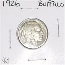 1926 BUFFALO NICKEL *RARE EARLY VERY GOOD GRADE*!! COIN CAME OUT OF SAFE!!