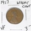 Image 1 : 1917 WHEAT CENT RED BOOK VALUE IS $3.00+ *RARE EARLY VERY FINE GRADE* PENNY CAME OUT OF SAFE BOX!!