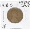 Image 1 : 1918-S WHEAT CENT *RARE EARLY VERY FINE GRADE* PENNY CAME OUT OF SAFE BOX!!