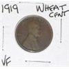 Image 1 : 1919 WHEAT CENT *RARE EARLY VERY FINE GRADE* PENNY CAME OUT OF SAFE BOX!!
