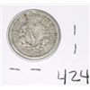 Image 2 : 1900 LIBERTY HEAD "V" NICKEL RED BOOK VALUE IS $12.00+ *RARE EARLY FINE GRADE*!!