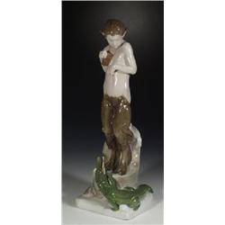 Faun mit Krokodil