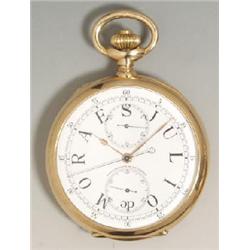 Taschenuhr mit Chronograph