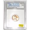 Image 1 : 1958-D SMALL DATE RED LINCOLN CENT *RARE CERTIFIED MS-66 BY TGS