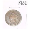 Image 1 : 1902 INDIAN HEAD PENNY *NICE EARLY FINE/VERY FINE GRADE PENNY*!!