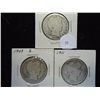 Image 1 : 1901,08-D & 11 BARBER HALF DOLLARS