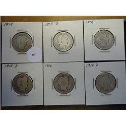1914,14-D,15,15-D,16 & 16-D BARBER QUARTERS