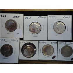 1970-S,72-S,73-S,74-S,77-S,78-S & 79-S PF 1/4'S