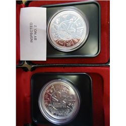 2-1978 CANADA XI GAMES PF .75 OZ. ASW TOTAL