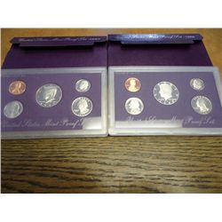 1988 & 93 US PROOF SETS (WITH BOXES)