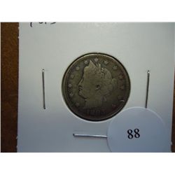 1893 LIBERTY "V" NICKEL (VERY GOOD)