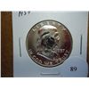 1957 FRANKLIN HALF DOLLAR GEM PROOF