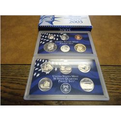 2005 US PROOF SET (WITH BOX)