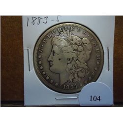 1883-S MORGAN SILVER DOLLAR
