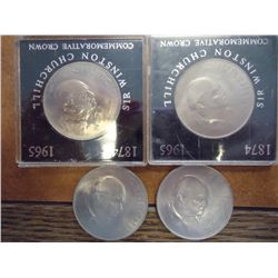 4-1965 GREAT BRITAIN CHURCHILL CROWNS