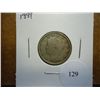 Image 1 : 1889 LIBERTY "V" NICKEL (FINE)